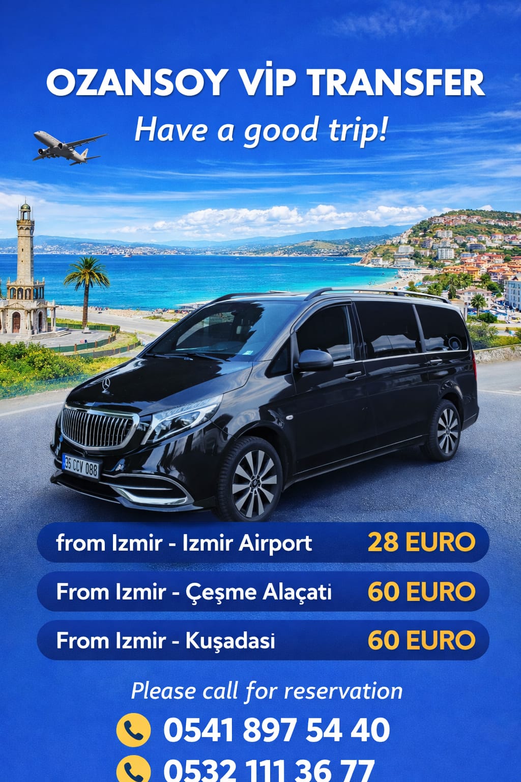 alaçatı vip transfer